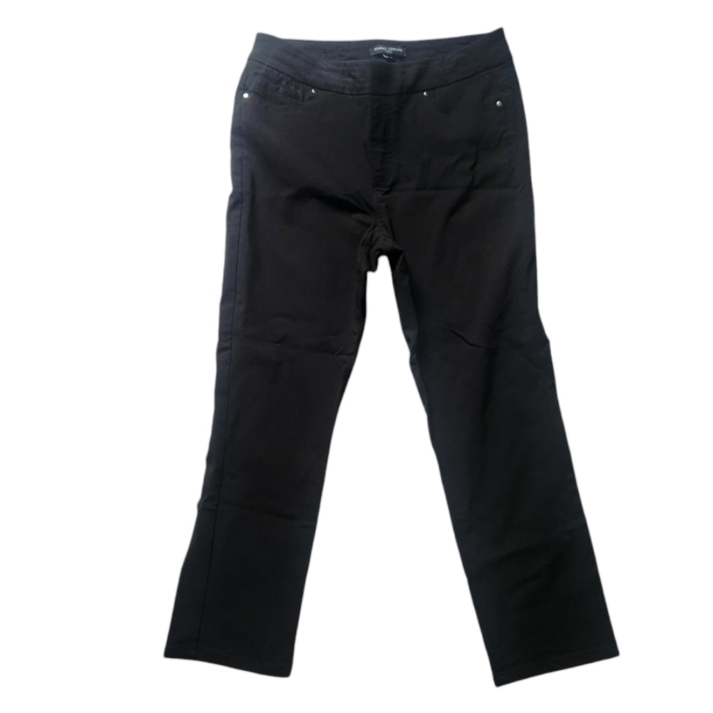 Black Pull On Pants